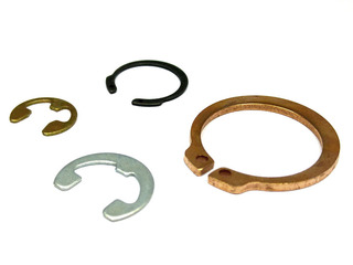 Retaining rings, snap rings