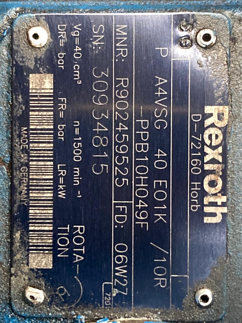 R902459525 P A4VSG 40 EO1K /10R-PPB10H049F